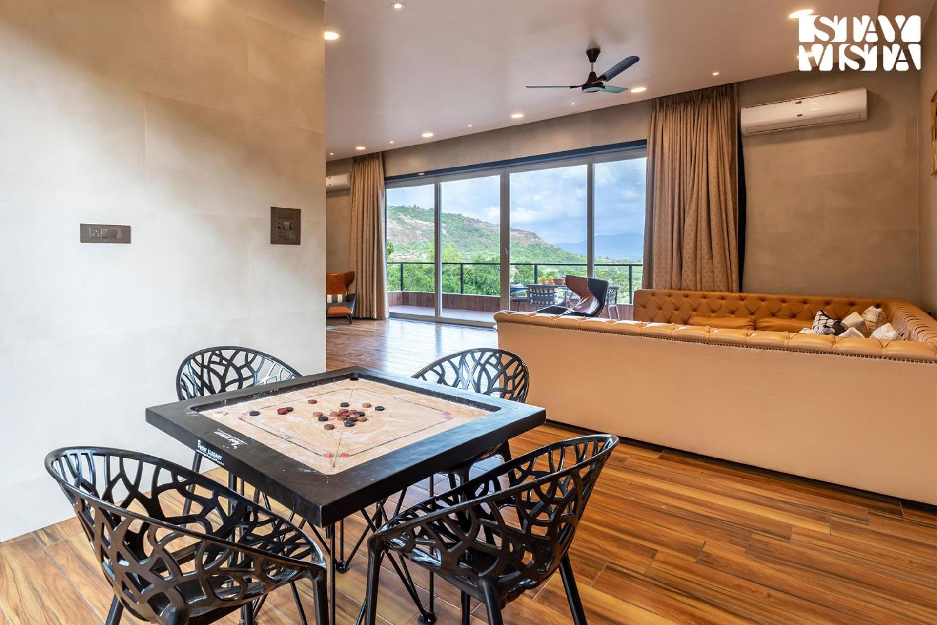 Stayvista At La Nirvana With Pool, Music Speaker & Indoor-Outdoor Game Lonavla Zewnętrze zdjęcie